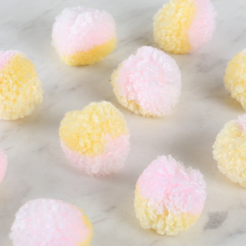 Kartopu İkiz Pompon - DU0014 - UcuzaGeliyor