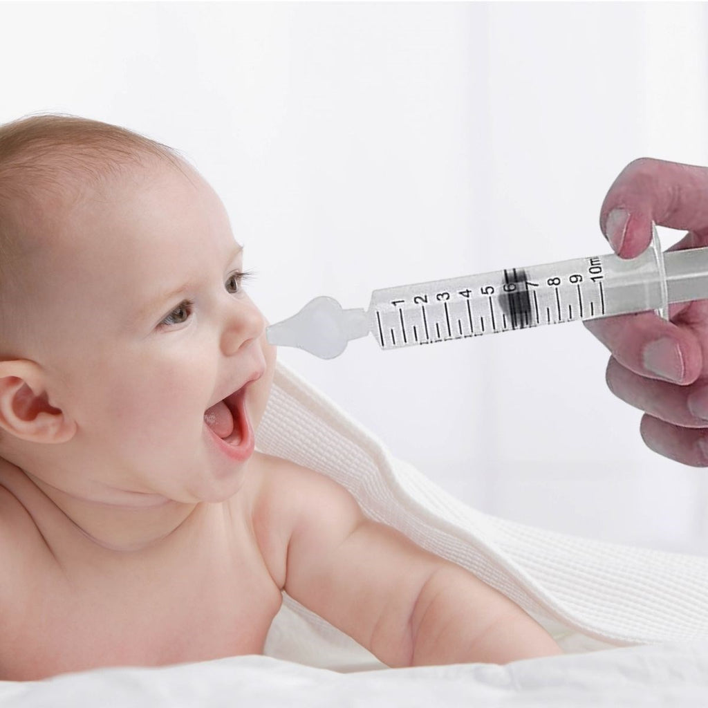 GENEL® Yeniden Kullanılabilir, Manuel Burun Temizleyici 10ml Kapasiteli Burun Açıcı Şırınga - UcuzaGeliyor