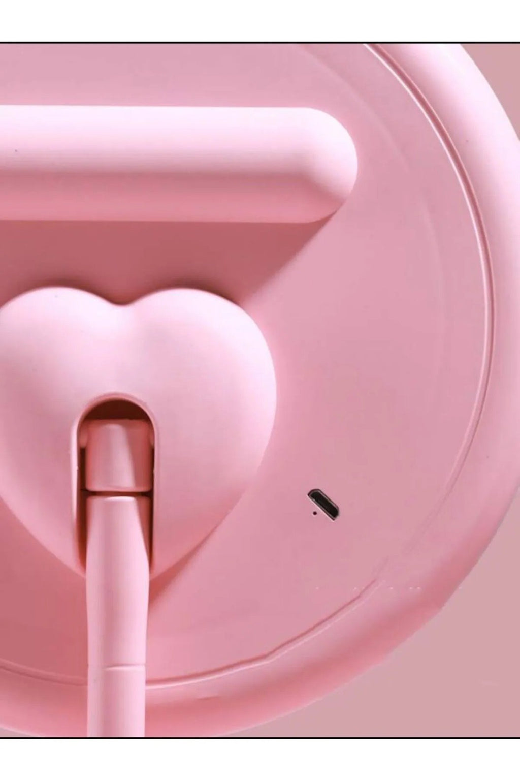 SONX  Dokunmatik Led Işıklı Usb Li Yuvarlak Masa Üstü Makyaj Aynası Makyaj Aynası Ledli