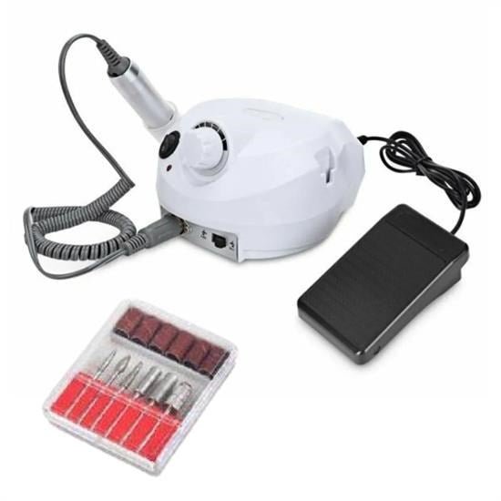 BUFFER® 65 Watt Profesyonel Ev Tipi Pratik Manikür Pedikür Tırnak Bakım Seti - UcuzaGeliyor