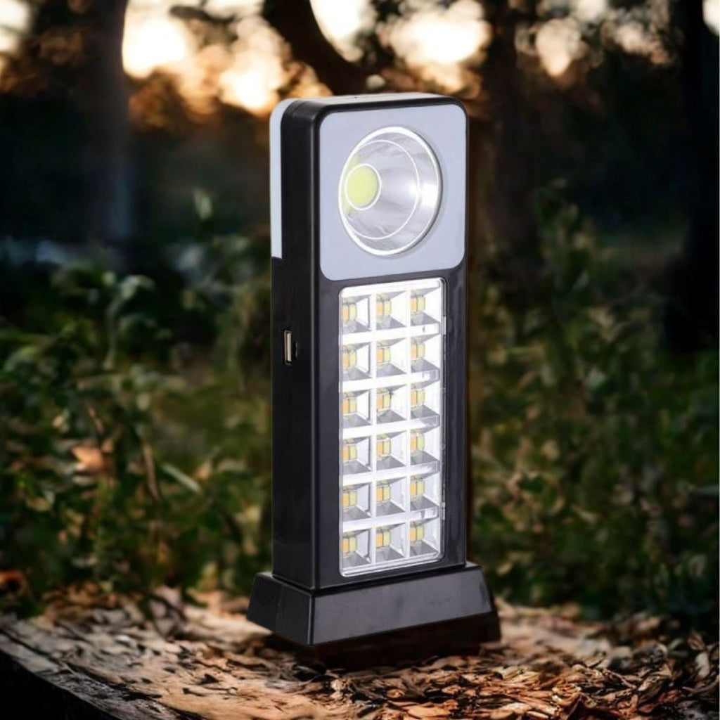 ucuzageliyor®  Güneş Enerjili veya USB Şarj Edilebilir Acil Durum Işığı 3W