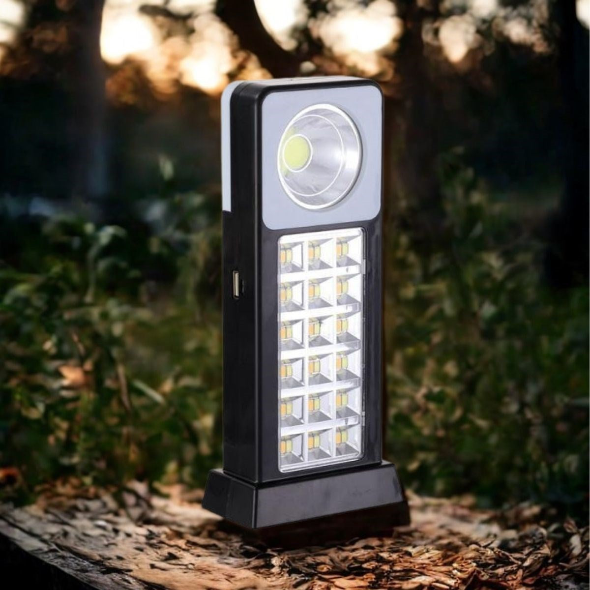 ucuzageliyor®  Güneş Enerjili veya USB Şarj Edilebilir Acil Durum Işığı 3W