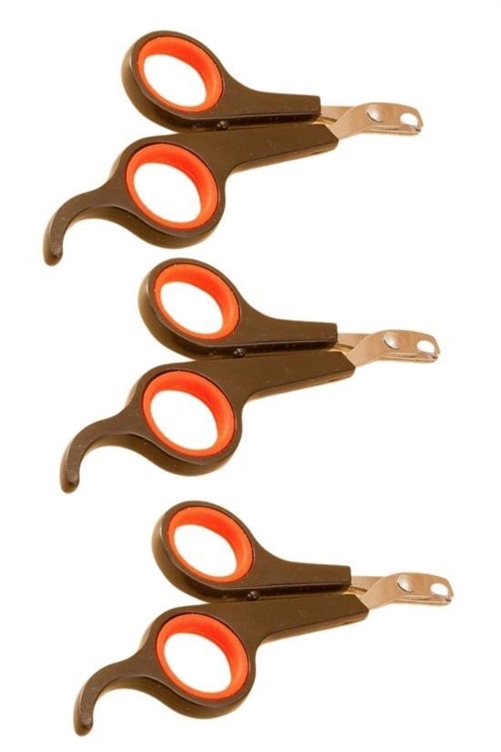 GENEL Küçük Çelik Uçlu Kedi Köpek Evcil Hayvan Tırnak Makası Pati Bakım Aleti Ergonomik Kaymaz Sap - UcuzaGeliyor