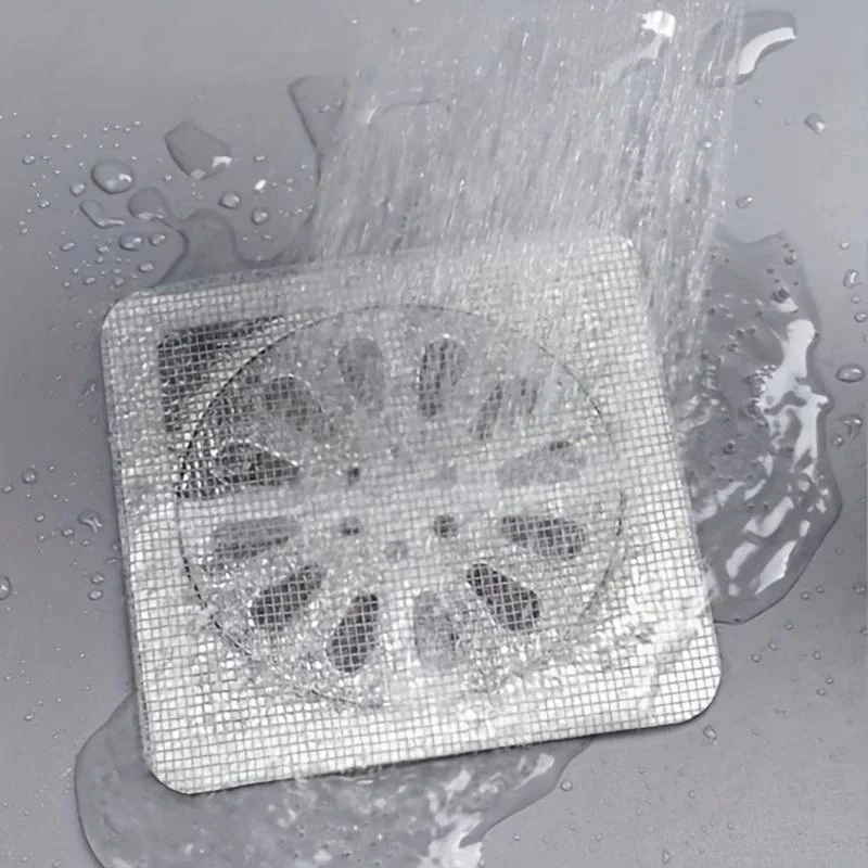 10 Adet Yapışkanlı Banyo Gider Koruyucu Saç Toplayıcı - Gider Böcek Koruyucu Gider Süzgeci