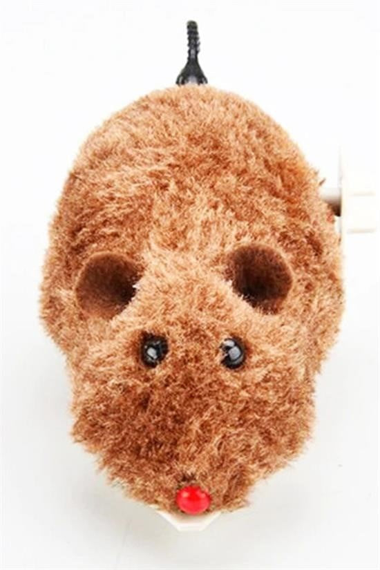 GENEL® Kurmalı Kedi Eğitim Oyuncağı Tüylü Peluş Fare Yakalama İnteraktif Sevimli Eğlenceli Oyuncak - UcuzaGeliyor