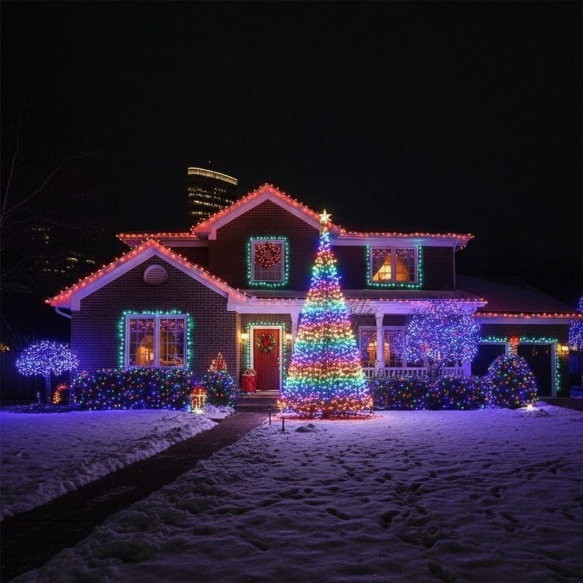 10 MT Uzaktan Kumandalı USB LED Işık - Çok Modlu Dekoratif Ortam Aydınlatmas