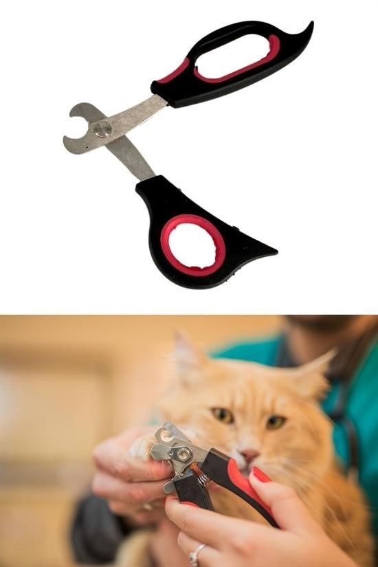 GENELBüyük Irk Köpek Kedi Çelik Uçlu Evcil Hayvan Tırnak Makası Pati Bakım Aleti Ergonomik Kaymaz - UcuzaGeliyor