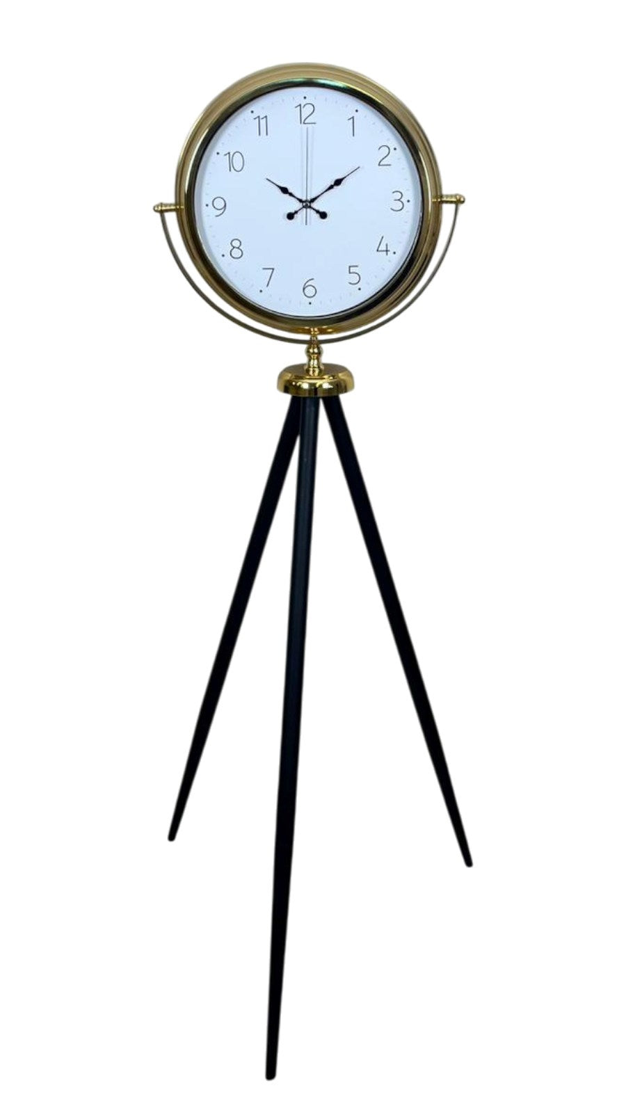 Zentime Gold Premium Dekoratif Tripod Ayaklı Saat