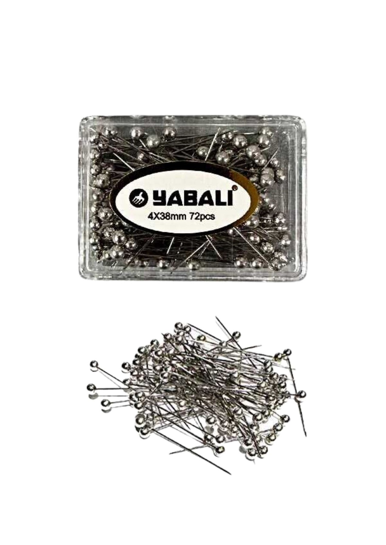 Toplu İğne Gümüş 72'li 4x38 mm - UcuzaGeliyor