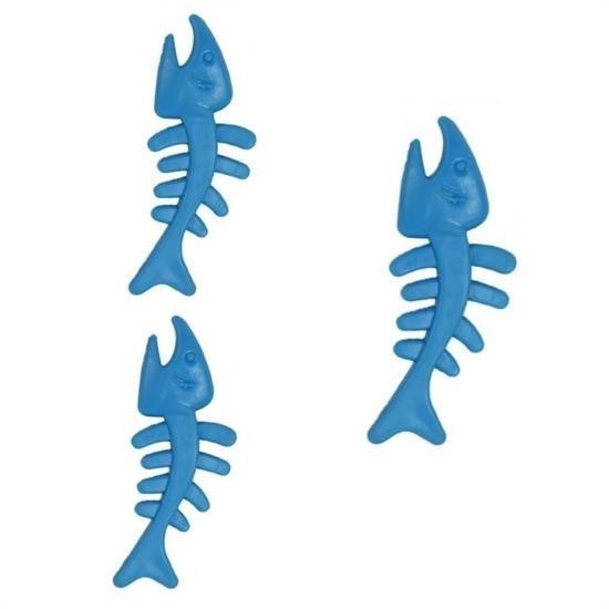 GENEL® Balık Kemiği İskelet Şekilli Renkli Plastik Kedi Oyuncağı - UcuzaGeliyor