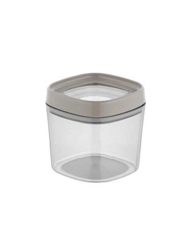 Küçük Boy Hava Kilitli Saklama Kabı 600 ml - Bej Kapak