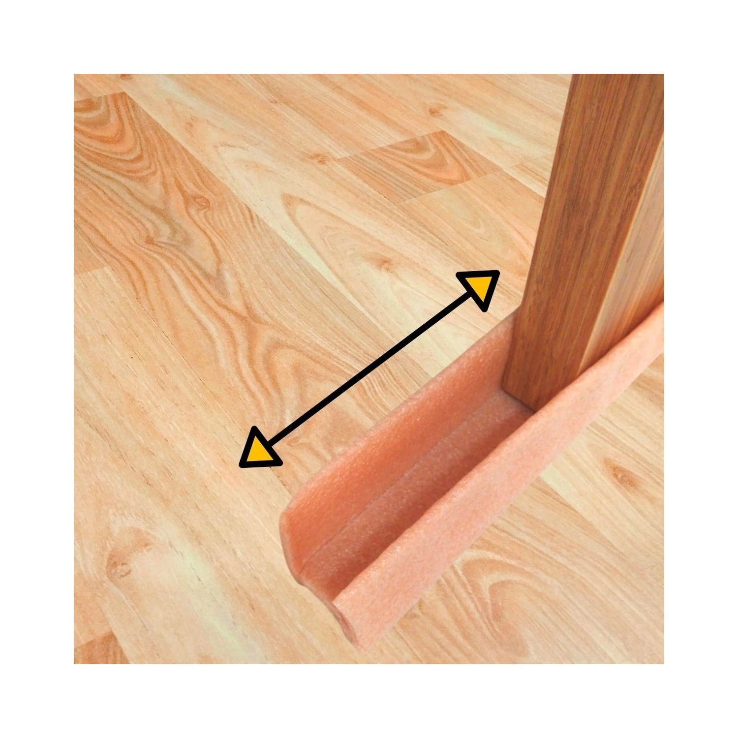 2 Adet Kapı Altı Isı Yalıtımı Süngeri - Kapı Altı Rüzgarlığı