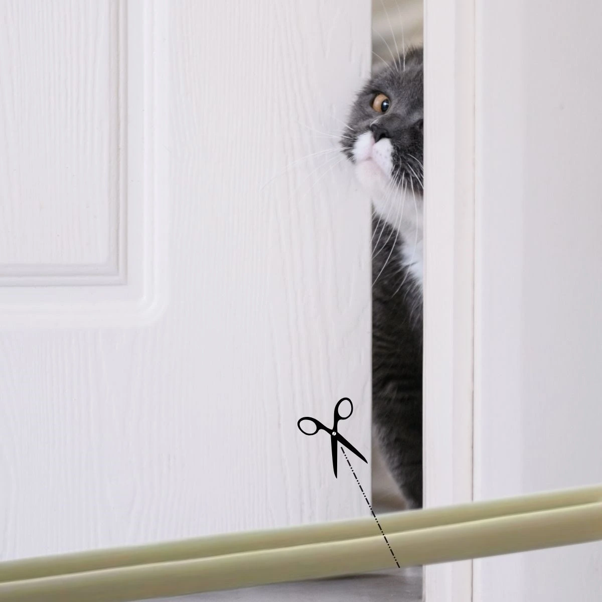 2 Adet Kapı Altı Isı Yalıtımı Süngeri - Kapı Altı Rüzgarlığı