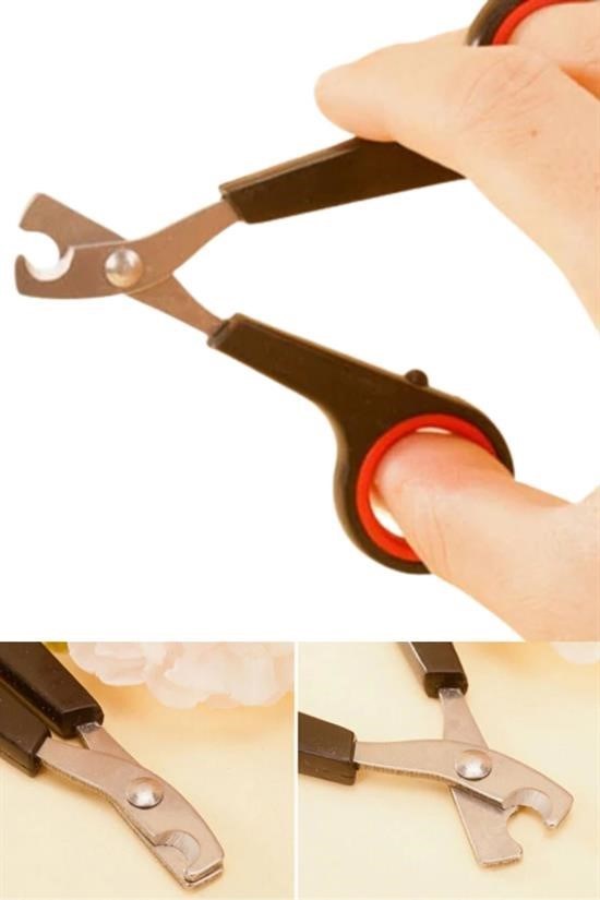 GENEL® Evcil Hayvan Tırnak Makası Ve Törpü Seti Manikür Pedikür Pati Bakım Aleti Kaymaz Sap - UcuzaGeliyor