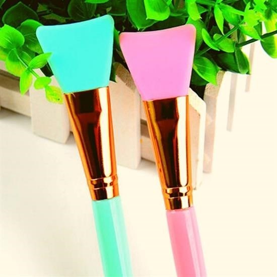 GENEL® 2li Silikon Temizlemesi Kolay Kullanılabilen Yüz Cilt Bakımı Maske Ve Krem Spatulası - UcuzaGeliyor