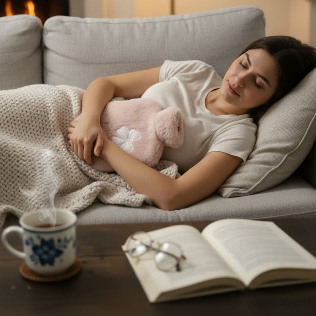 Hello Everyone Yazılı Kurdeleli Pembe Peluş Sıcak Su Torbası 1 Lt - Yumuşak Kılıf, Uzun Süre Sıcak Tutan Termal Su Torbası