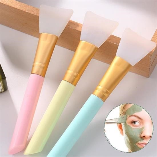 GENEL® 2li Silikon Temizlemesi Kolay Kullanılabilen Yüz Cilt Bakımı Maske Ve Krem Spatulası - UcuzaGeliyor