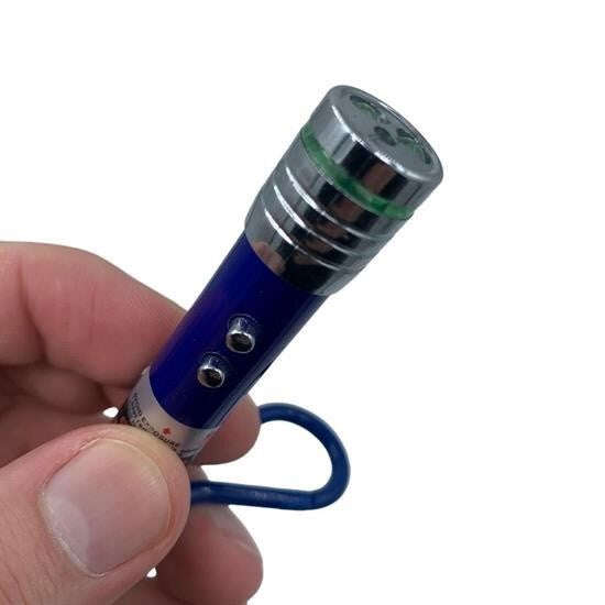 GENEL®  3 Fonksiyonlu Kırmızı Beyaz Işıklı Led Lazer Kedi Köpek Oyuncak Anahtarlık - UcuzaGeliyor