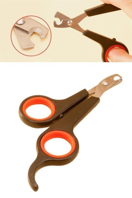 GENEL Küçük Çelik Uçlu Kedi Köpek Evcil Hayvan Tırnak Makası Pati Bakım Aleti Ergonomik Kaymaz Sap - UcuzaGeliyor