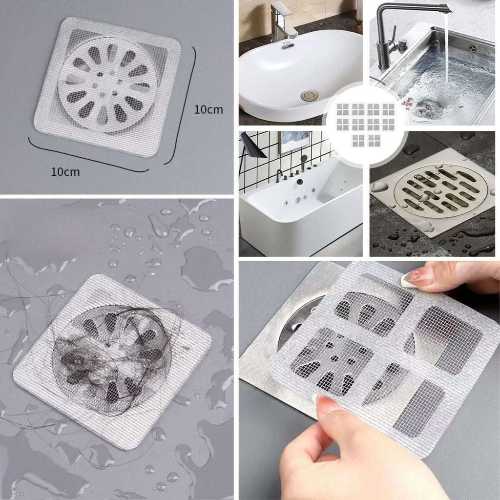 GENEL® 10'lu Banyo ve Mutfak Lavabo Koku Önleyici ve Haşere Böcek Önleyici Gider Filtresi - UcuzaGeliyor