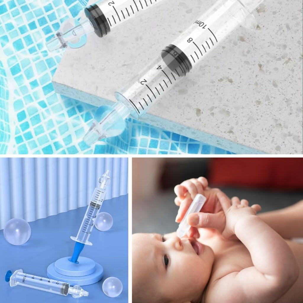 GENEL® Yeniden Kullanılabilir, Manuel Burun Temizleyici 10ml Kapasiteli Burun Açıcı Şırınga - UcuzaGeliyor