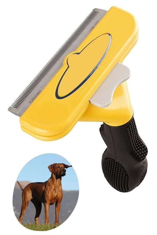 GENEL® Kedi ve Köpekler İçin Kısa Tüylü Köpek Tarağı Tüy Toplayıcı Tarak Large - UcuzaGeliyor