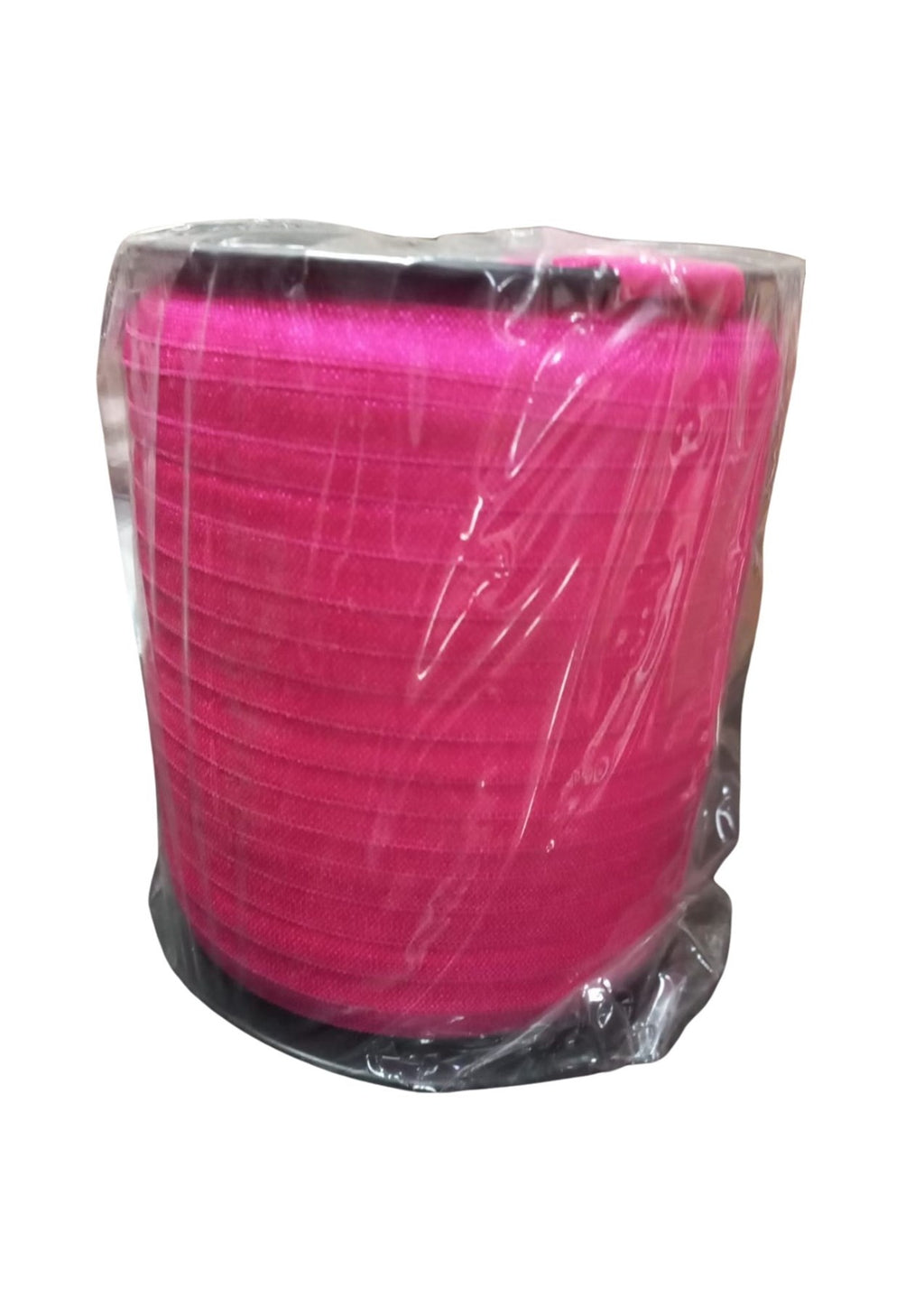 Çamaşır Lastiği Düz 1 cm  1 Metre Fuşya - UcuzaGeliyor