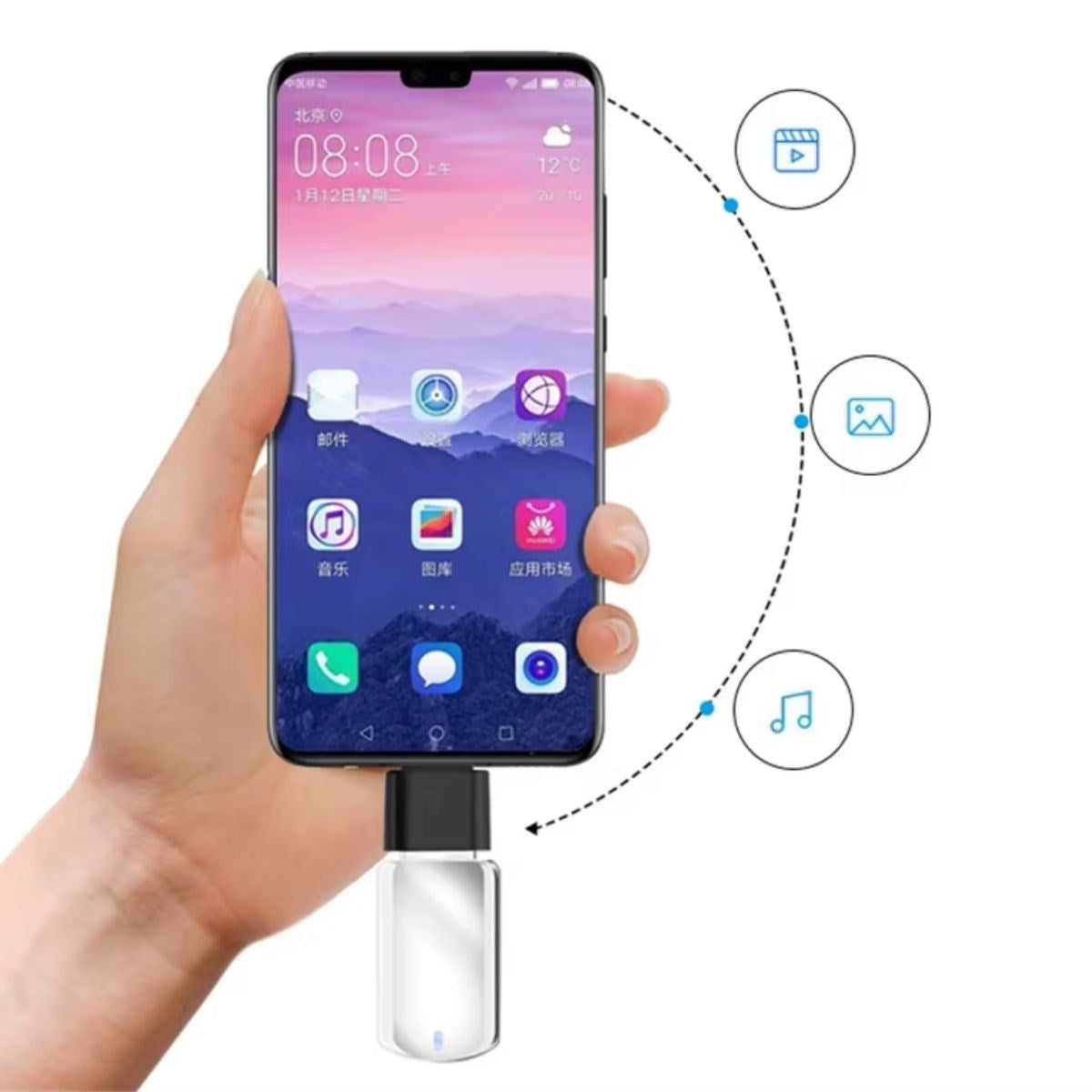 GENEL® 1 Adet Usb to C Adaptor Dişi Çevirici Dönüştürücü Adaptör - UcuzaGeliyor