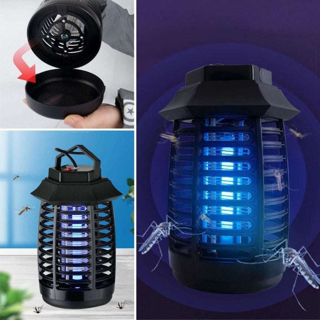 GENEL® Tutma ve Asma Saplı Ledli Sinek Makinası 2W Sinek Öldürücü UV Mor Işıklı Aparat - UcuzaGeliyor