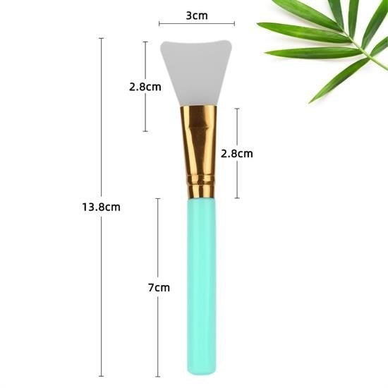 GENEL® 2li Silikon Temizlemesi Kolay Kullanılabilen Yüz Cilt Bakımı Maske Ve Krem Spatulası - UcuzaGeliyor