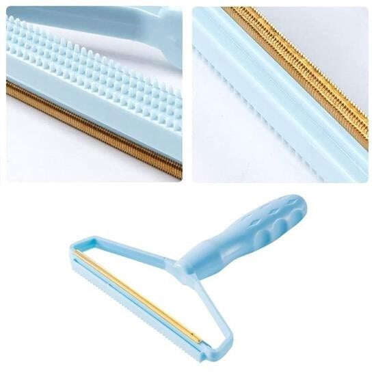 GENEL® Çift Taraflı Elbise Kazak Plastik Kumaş Tüy Alma ve Tiftik Temizleyici Toplayıcı Taşınabilir - UcuzaGeliyor