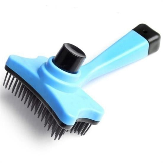 GENEL® Evcil Hayvan Kedi Köpek Tüy Toplayıcı Otomatik Tuşlu Pet Tarak - UcuzaGeliyor