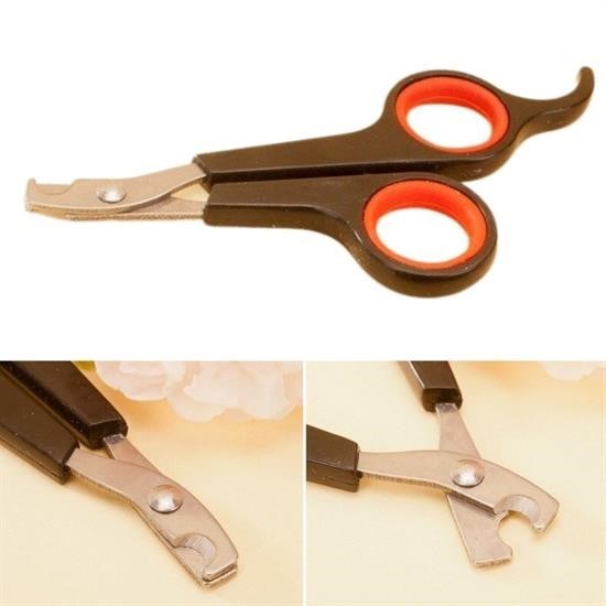 GENEL Küçük Çelik Uçlu Kedi Köpek Evcil Hayvan Tırnak Makası Pati Bakım Aleti Ergonomik Kaymaz Sap - UcuzaGeliyor