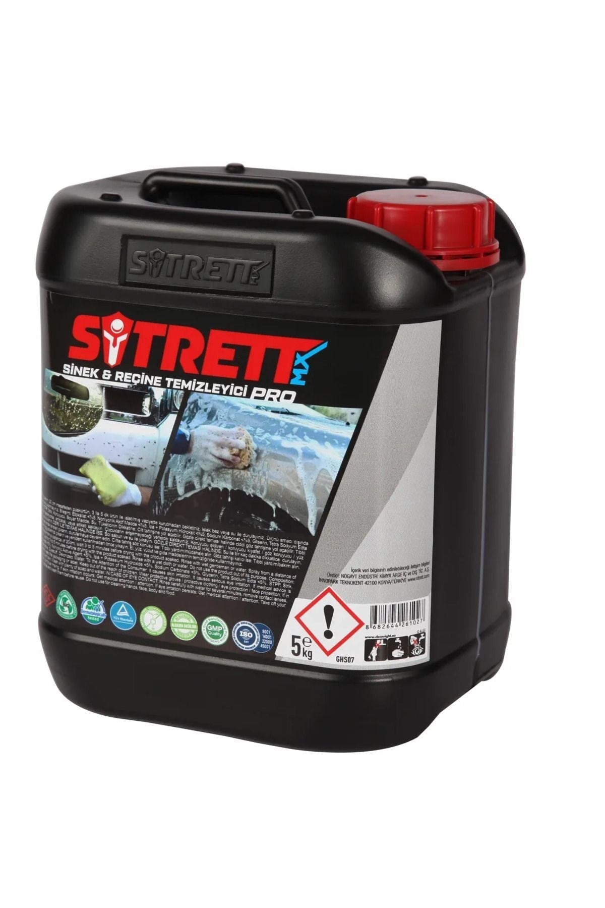 Sitrett MX Kuş Pisliği Sinek Böcek Ve Reçine Temizleyici Pro 5kg