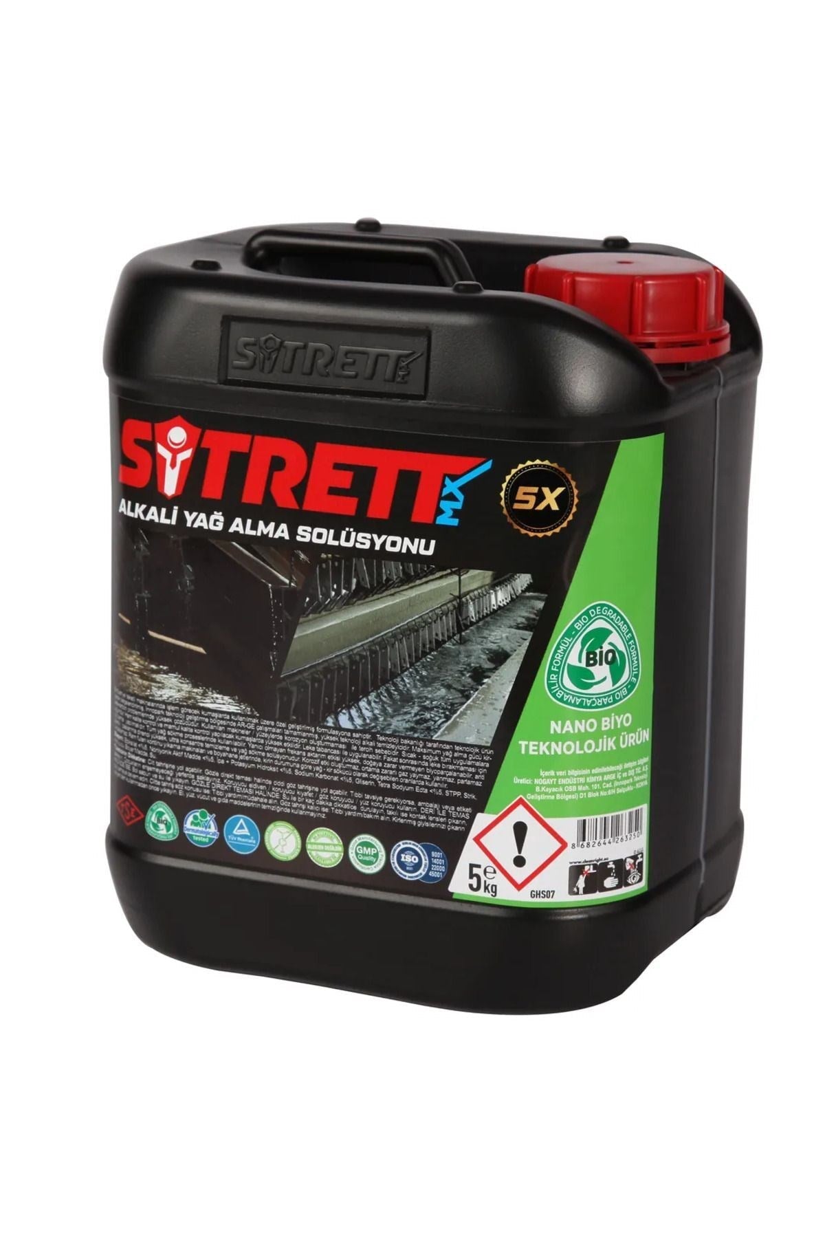 Sitrett MX Motor Kaporta Jant Temizleyici Pro 5 Kg