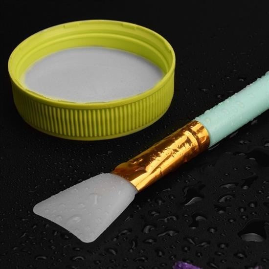 GENEL® 2li Silikon Temizlemesi Kolay Kullanılabilen Yüz Cilt Bakımı Maske Ve Krem Spatulası - UcuzaGeliyor