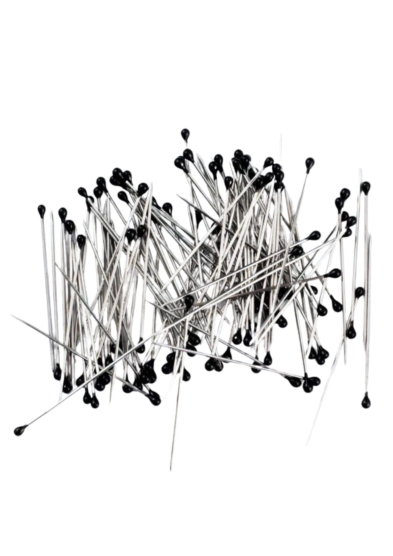 Minelli İğne Kutulu Siyah Başlı 100'lü