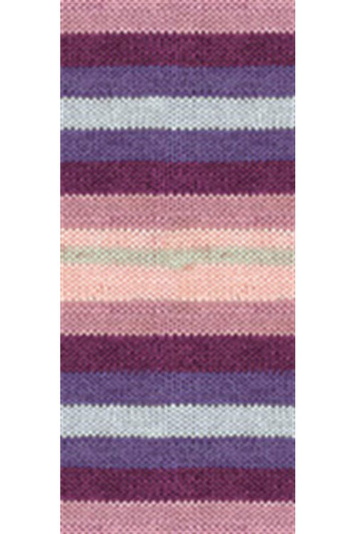 1 Adet Vega Stripe Premium Akrilik El Örgü İpi Yünü No: 82415