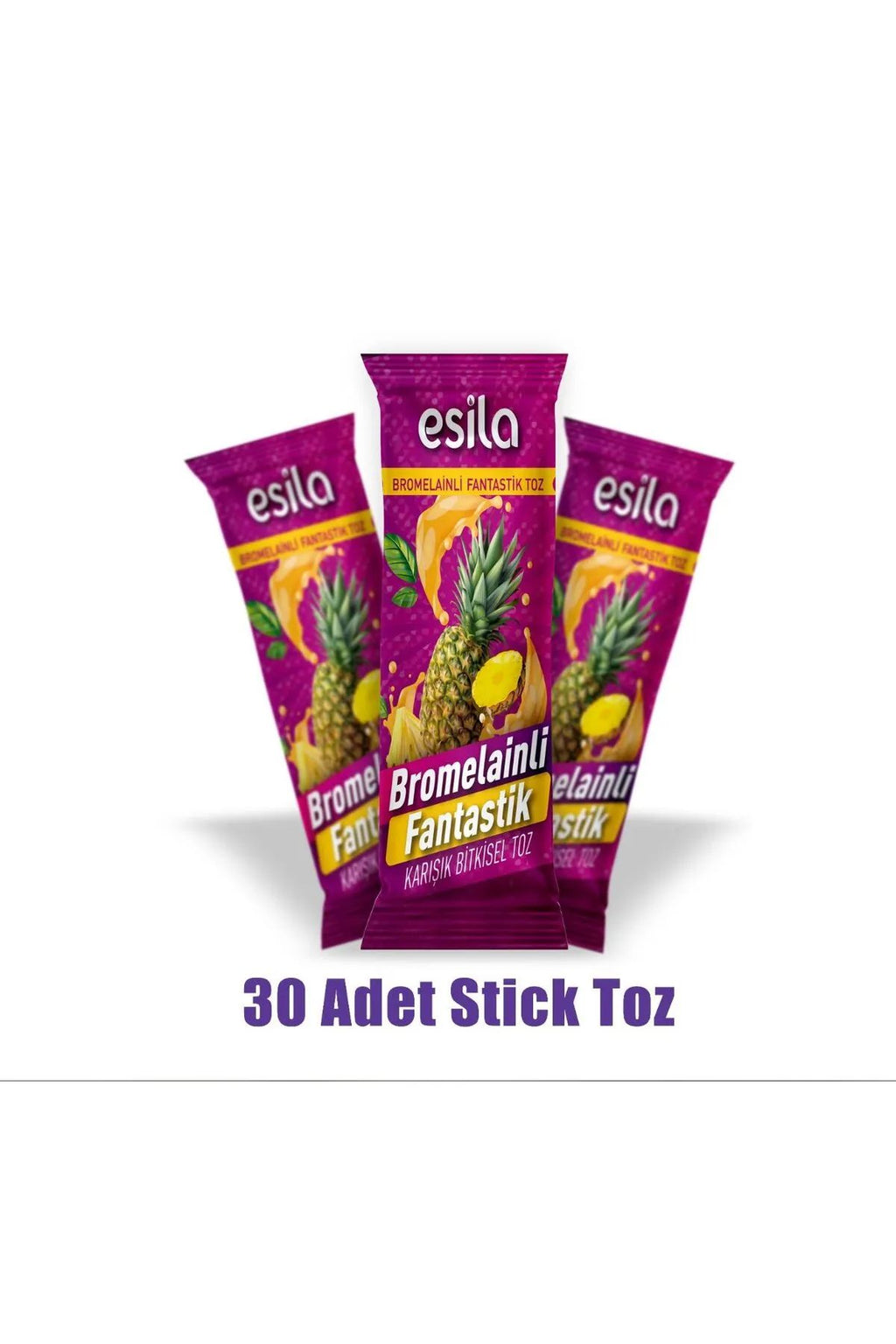Fantastik 30 lu Stick Bromelainli Bitkisel Toz Çay