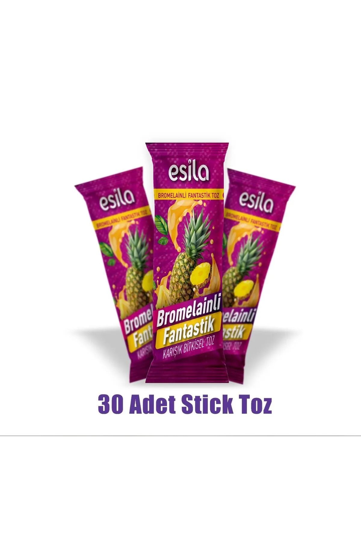 Fantastik 30 lu Stick Bromelainli Bitkisel Toz Çay