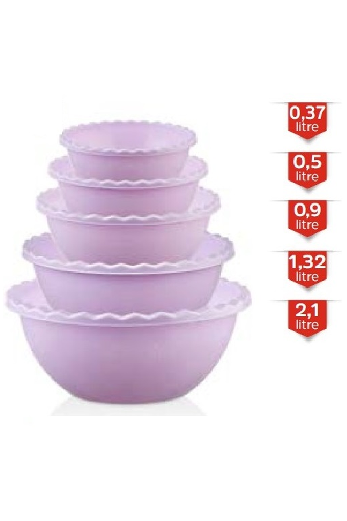 5 li Tırtıllı Yuvarlak Badya Royaleks-MRD809