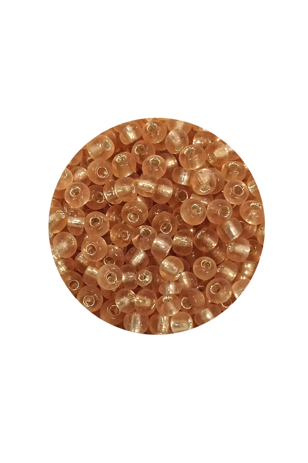 Dökme Cam Kum Boncuk (8/0) 3 mm - 20 Gram - Şeffaf Bal Rengi - BNC143