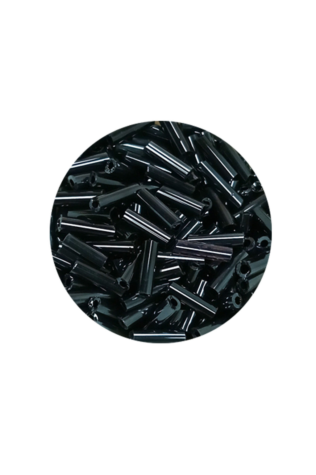 Uzun Boru Kesme Boncuk Çap 2mm Uzunluk 10 mm - 20 Gram - Koyu Yeşil - BNC227