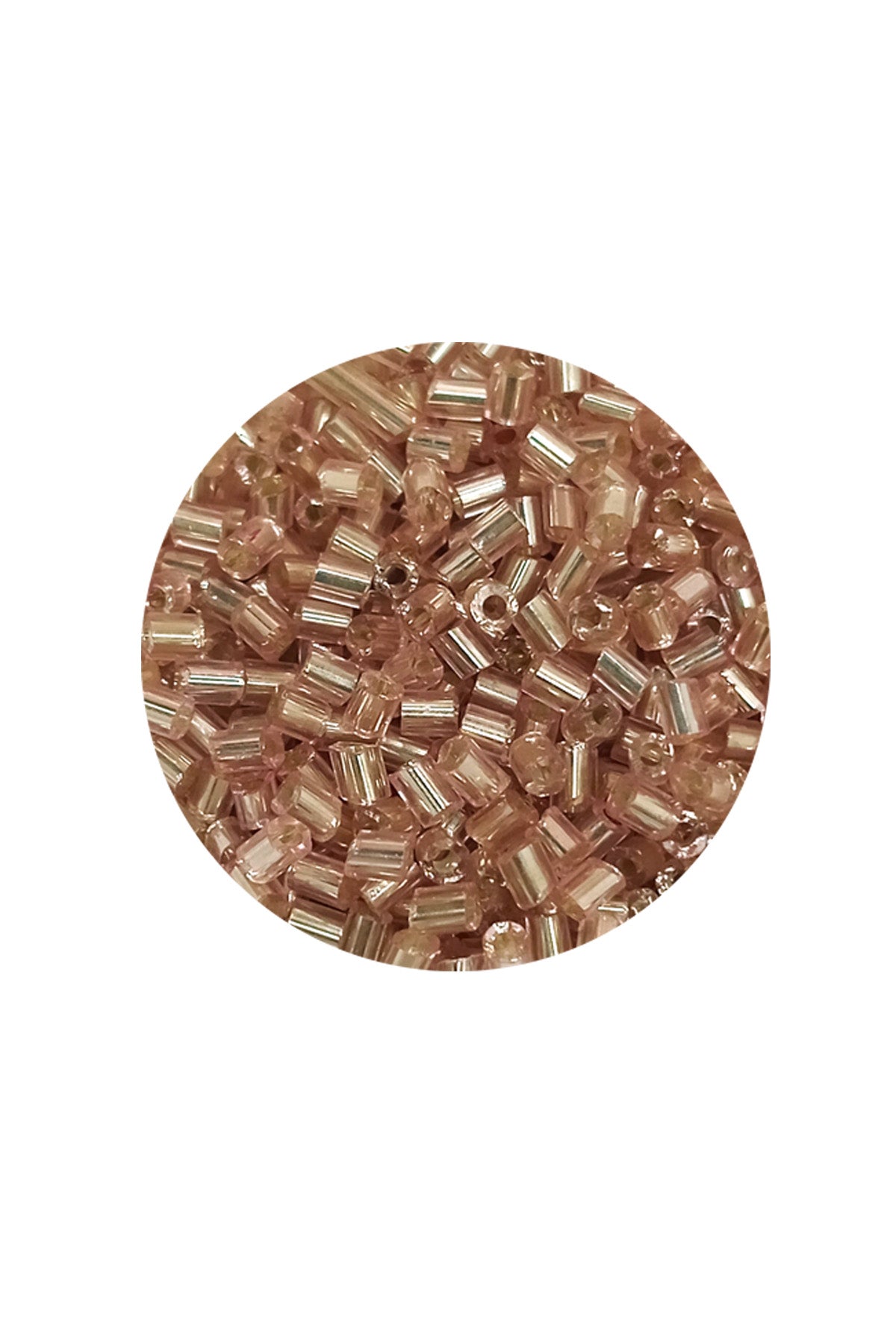 Kesme Cam Boncuk 2mm - 20 Gram - Açık Kahverengi -BNC331