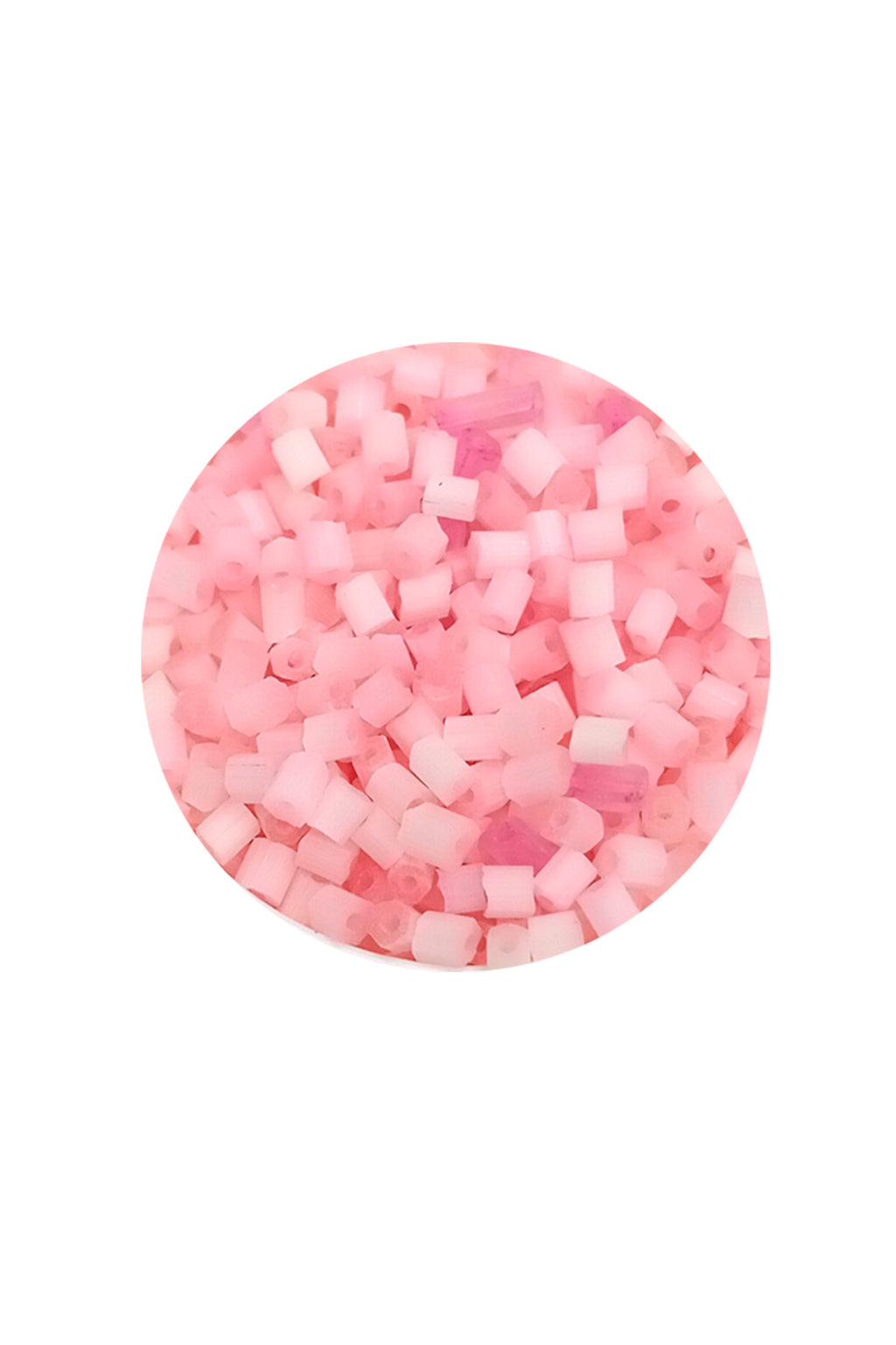 Kesme Cam Boncuk 2mm - 20 Gram - Şeker Pembe -BNC350