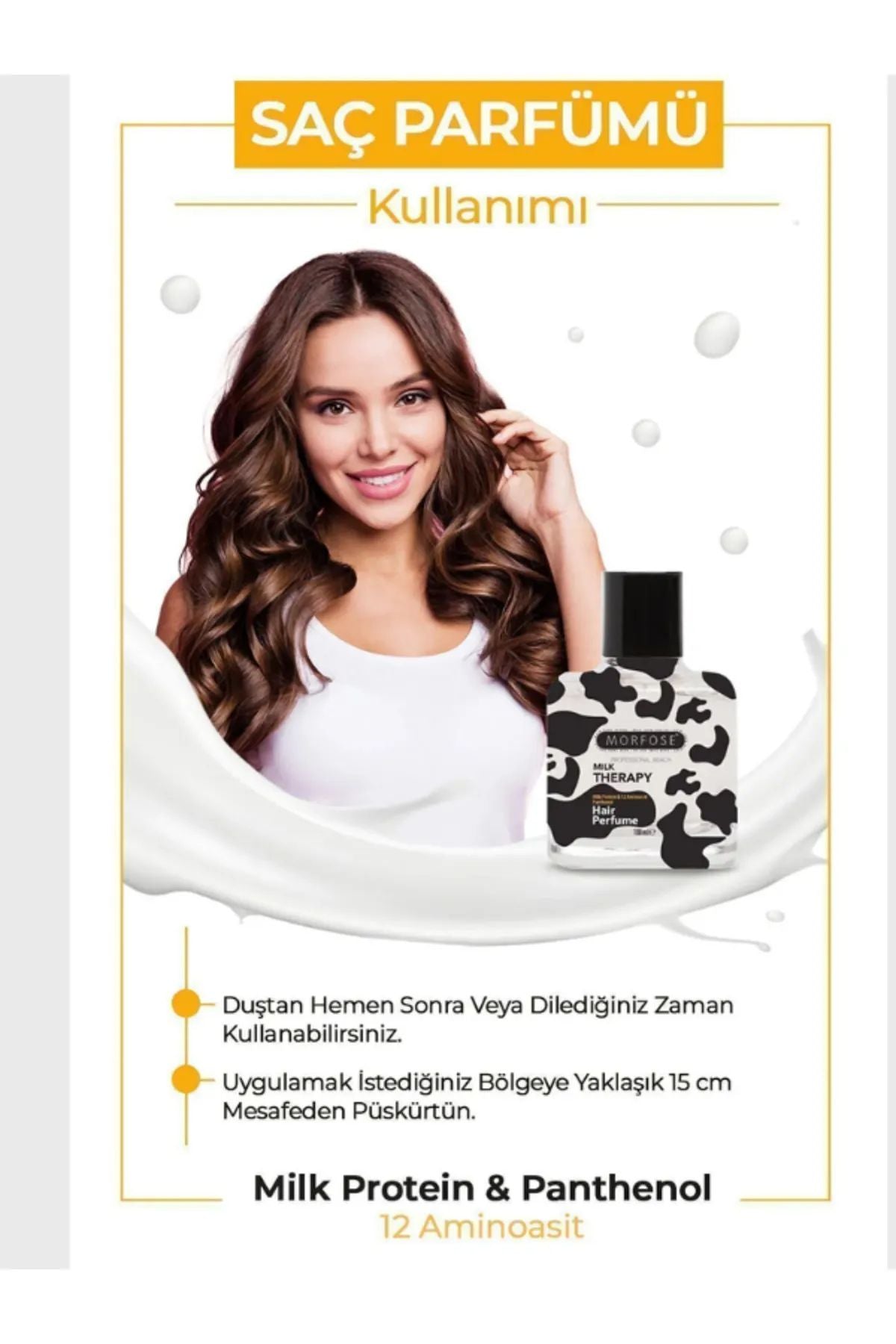 Milk Therapy Saç Parfümü 100 ML - Bakım ve Canlılık - mrfs