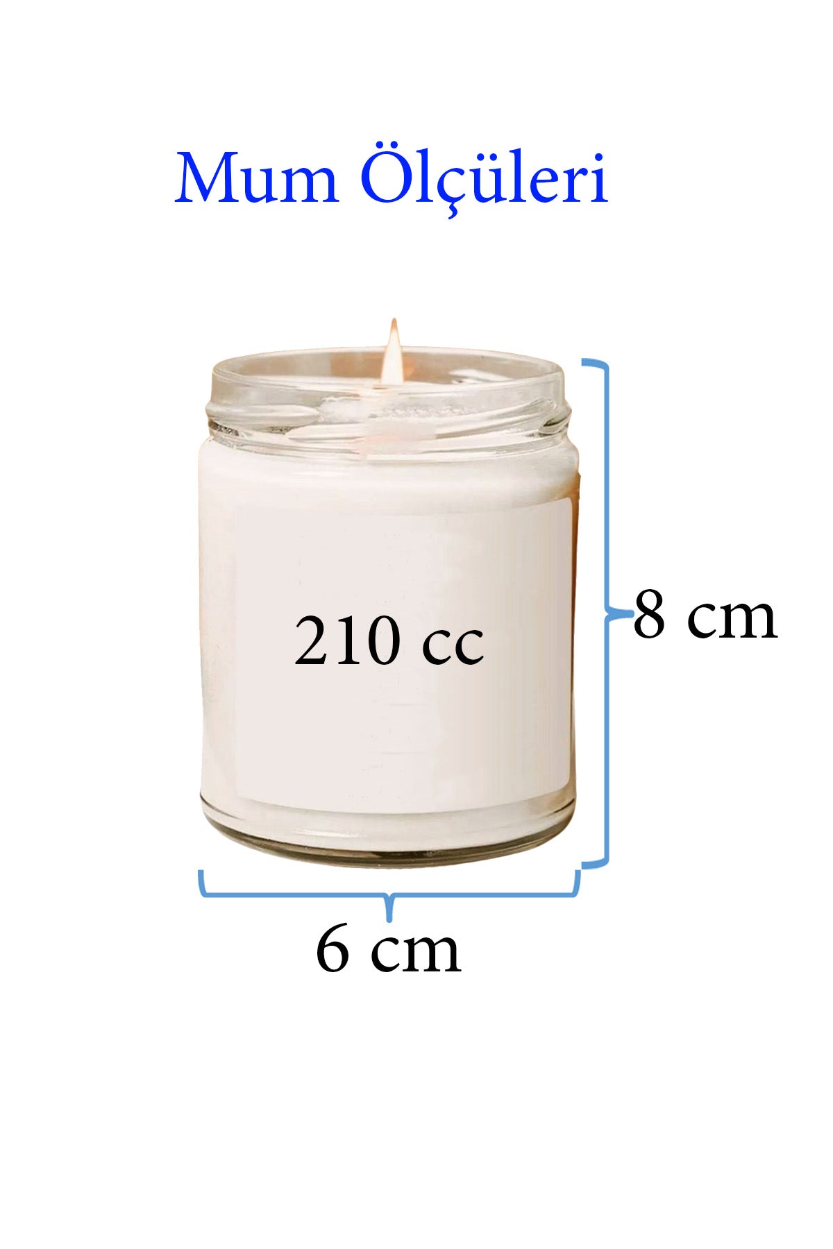 4 Adet Doğal Özel Seri Kokulu Dekoratif Kavanoz Mum 4X210 cc - Royal Set - RYL