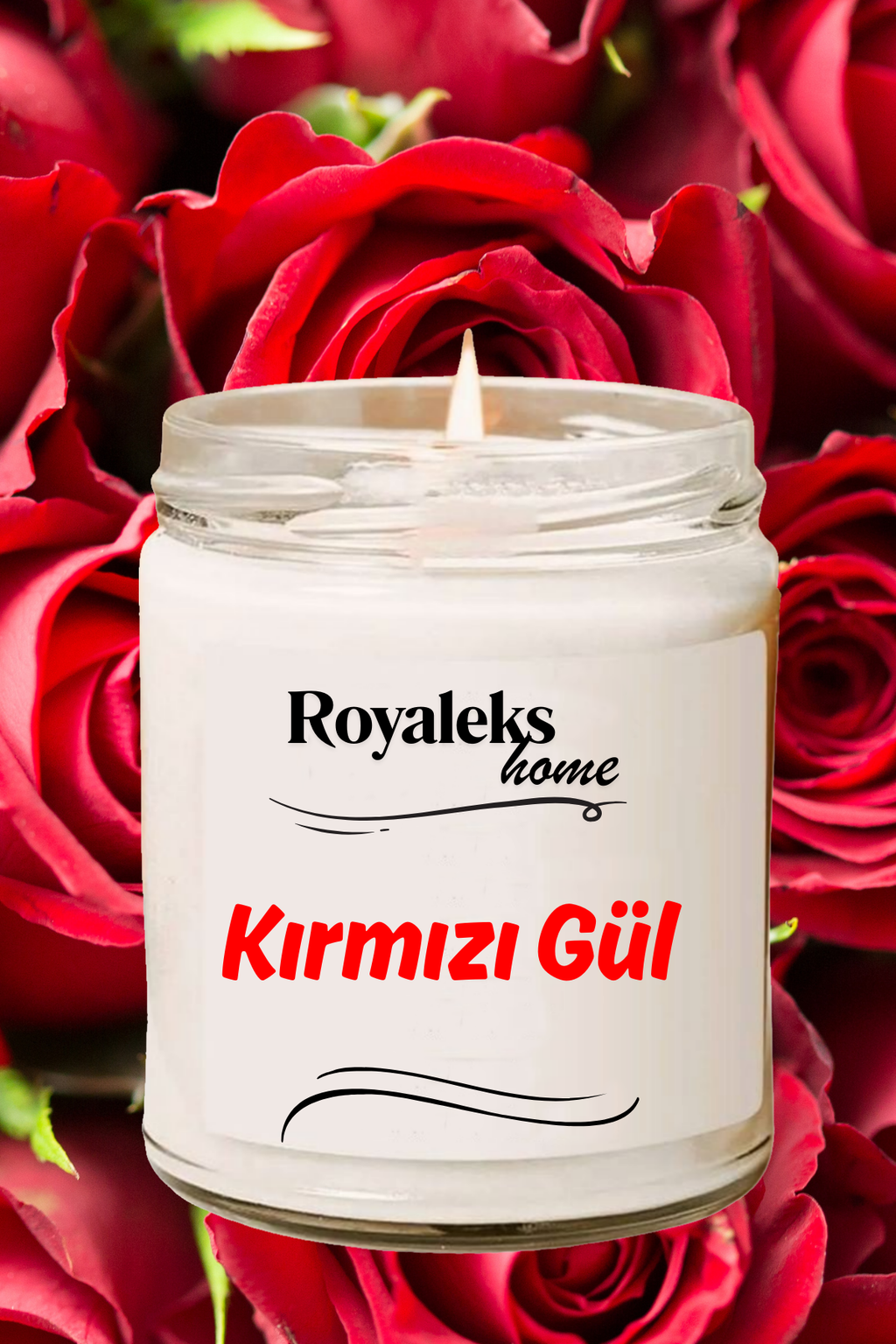 4 Adet Doğal Özel Seri Kokulu Dekoratif Kavanoz Mum 4X210 cc - Ateşli Set - RYL