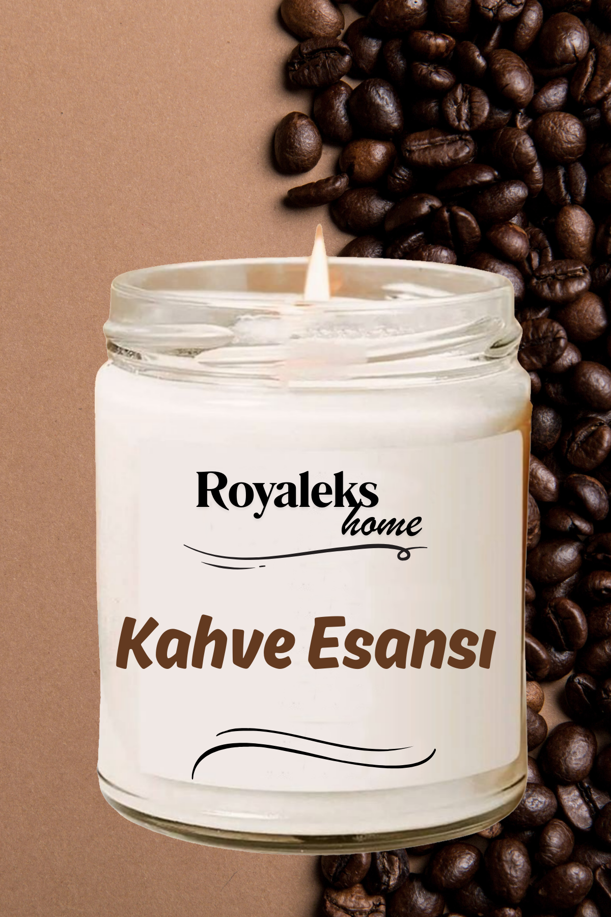 4 Adet Doğal Özel Seri Kokulu Dekoratif Kavanoz Mum 4X210 cc - Huzur Seti - RYL