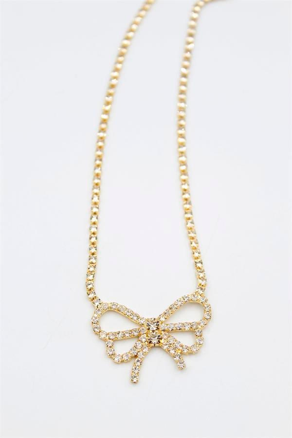 Fiyonk Kolye - Altın